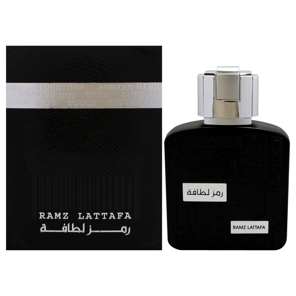 Ramz Silver BY Lattafa for Men 3.4 oz EDP Spray